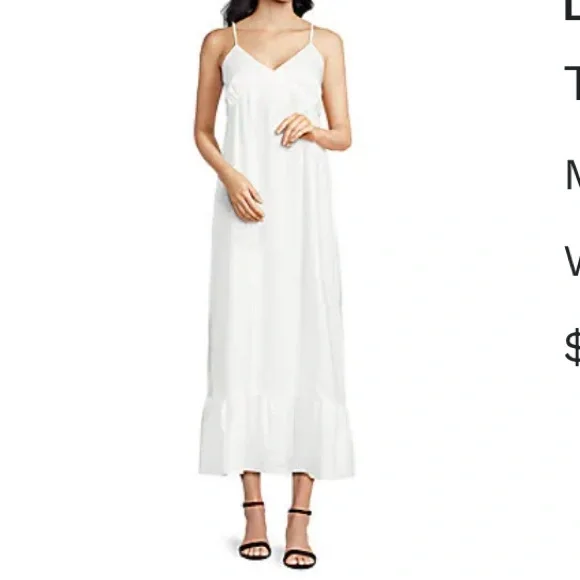 Lea & Viola White Summer Dress - Picture 4 of 4